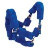 Ovation Rose Gold Fleece Shipping Halter - Navy -Best Equestrian Supplies 454166 800 800
