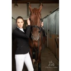 Cavalliera Women's Mademoiselle Show Jacket - Black 7 Cavalliera Women's Mademoiselle Show Jacket - Black -Best Equestrian Supplies 454902 800 800