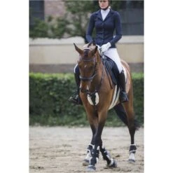 Cavalliera Women's Superior Show Jacket - Navy Blue -Best Equestrian Supplies 455608 800 800
