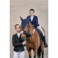 Cavalliera Women's Superior Show Jacket - Navy Blue -Best Equestrian Supplies 455609 800 800