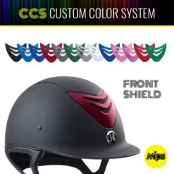 One K CCS Front Shield - Rose Gloss -Best Equestrian Supplies 457581 800 800