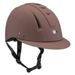 IRH EQUI-PRO Helmet W/Sun Visor - Matte Brown