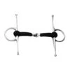 Korsteel Soft Rubber Jointed Full Cheek Snaffle Bit 2 Korsteel Soft Rubber Jointed Full Cheek Snaffle Bit -Best Equestrian Supplies 474398 800 800