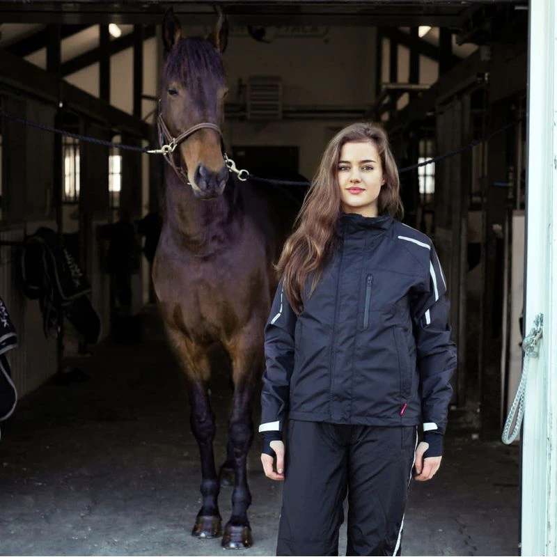 Finntack Pro Oregon All Weather Jacket - Black 4 Finntack Pro Oregon All Weather Jacket - Black - Image 2