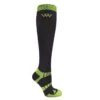 Woof Wear Winter Riding Sock 2 Pairs - Navy/Lime 2 Woof Wear Winter Riding Sock 2 Pairs - Navy/Lime -Best Equestrian Supplies 494634 800 800