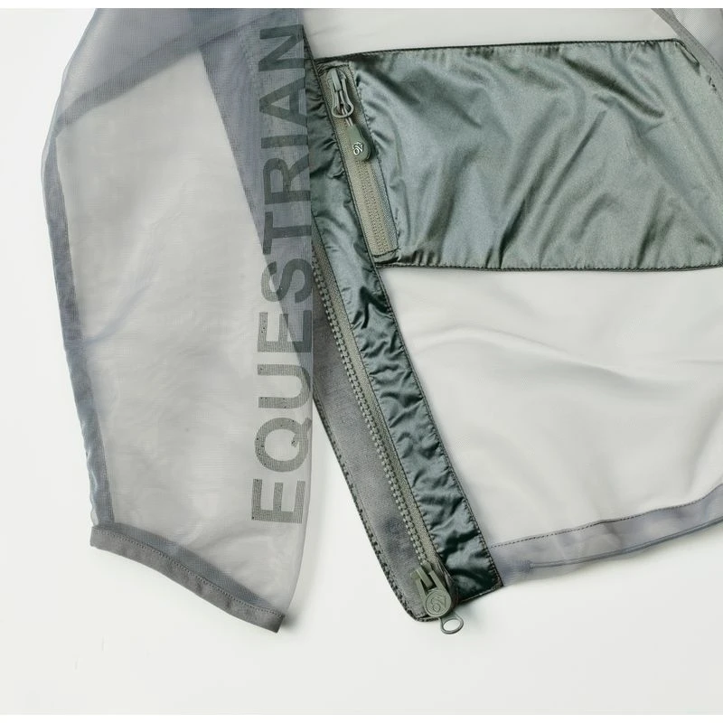 Ovation Women's Fly Shield Jacket - Grey 4 Ovation Women's Fly Shield Jacket - Grey - Image 2