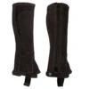 Perri's Suede Zipper Half Chaps - Black -Best Equestrian Supplies 502991 800 800