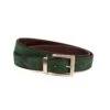 Perri's 2-in-1 Leather Suede Reversible Belt - Havana/Hunter Green -Best Equestrian Supplies 503007 800 800