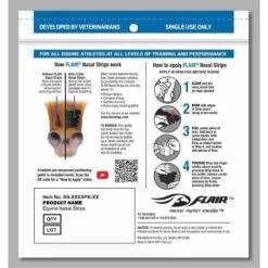 FLAIR Nasal Strips - White 10 FLAIR Nasal Strips - White -Best Equestrian Supplies 504460 800 800