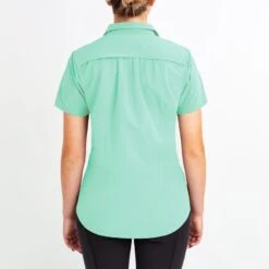 Irideon Women's Aspen Short Sleeve Trail Shirt - Island Green 6 Irideon Women's Aspen Short Sleeve Trail Shirt - Island Green -Best Equestrian Supplies 516143 800 800