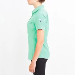 Irideon Women's Aspen Short Sleeve Trail Shirt - Island Green 7 Irideon Women's Aspen Short Sleeve Trail Shirt - Island Green -Best Equestrian Supplies 516144 800 800