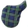 Centaur Close Contact Fleece Saddle Cover - Blackwatch Plaid -Best Equestrian Supplies 528590 800 800