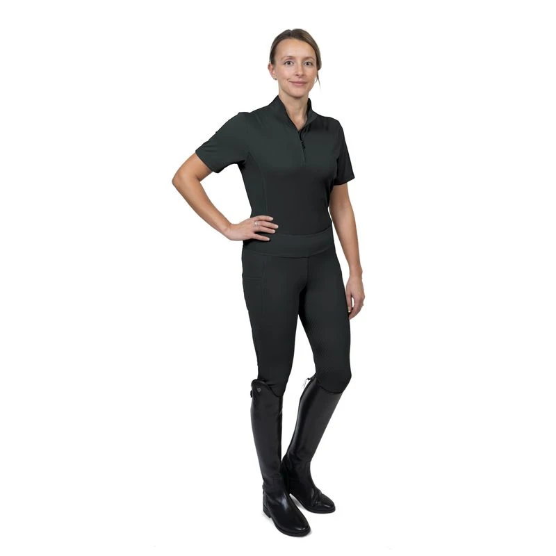 Ovation Women's Signature Full Seat Flexion Tights - Black 3 Ovation Women's Signature Full Seat Flexion Tights - Black