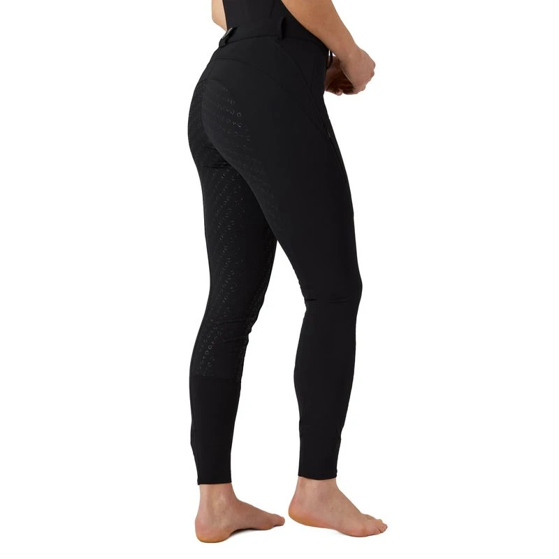 Horze Women's Mila Full Seat Breeches - Black 5 Horze Women's Mila Full Seat Breeches - Black - Image 3