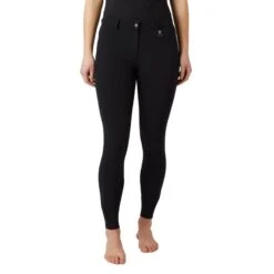 Horze Women's Mila Full Seat Breeches - Black 10 Horze Women's Mila Full Seat Breeches - Black -Best Equestrian Supplies 531399 800 800