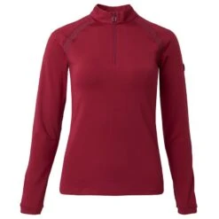 Horze Women's Mia Long Sleeved Training Shirt - Anemone Dark Pink