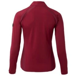 Horze Women's Mia Long Sleeved Training Shirt - Anemone Dark Pink -Best Equestrian Supplies 531814 800 800