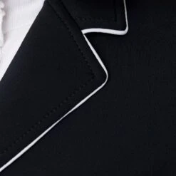 Horze Women's Martina Show Coat - Dark Navy/White -Best Equestrian Supplies 532887 800 800