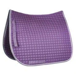 Horze Adepto Dressage Saddle Pad - Black Currant Purple