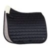 Horze Houston Fleece Wither Dressage Saddle Pad - Dark Navy