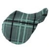 Pessoa Alpine 1200D Saddle Cover - Basil Green/Black Plaid -Best Equestrian Supplies 533805 800 800
