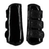 Horze Protection Boots W/Glitter - Black 1 Horze Protection Boots W/Glitter - Black -Best Equestrian Supplies 535613 800 800