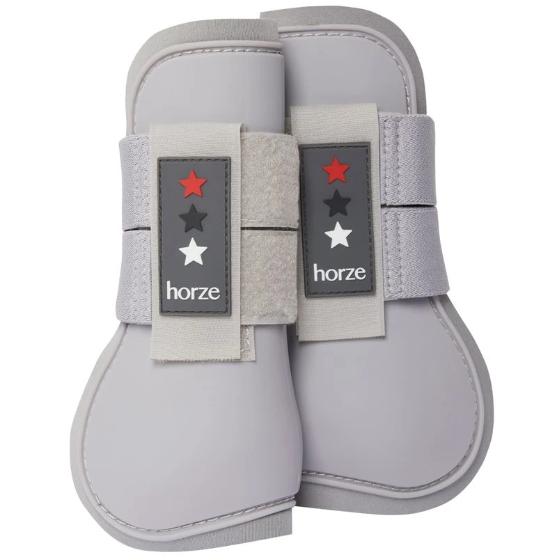 Horze Alex Pony Neoprene-Lined Tendon Boots - Alloy Grey 3 Horze Alex Pony Neoprene-Lined Tendon Boots - Alloy Grey