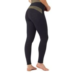 Horze Women's Sagira Full Seat Tights - Dark Navy 10 Horze Women's Sagira Full Seat Tights - Dark Navy -Best Equestrian Supplies 543534 800 800