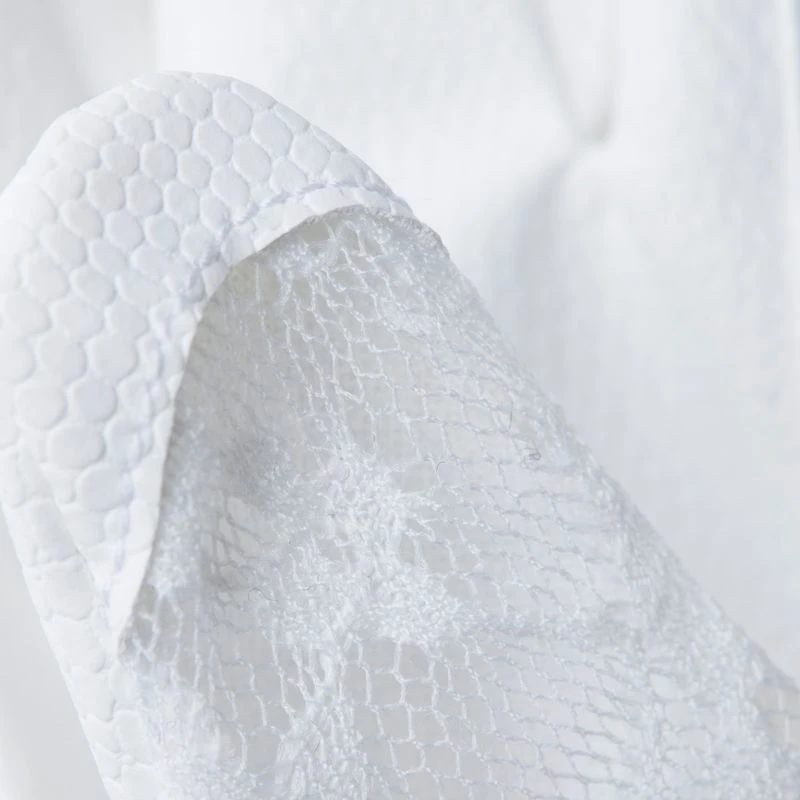 B Vertigo Women's Cooling Lace Riding Gloves - White 4 B Vertigo Women's Cooling Lace Riding Gloves - White - Image 2