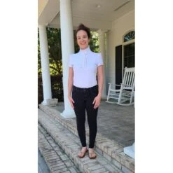 FITS Women's Ruffles II Show Shirt - White 8 FITS Women's Ruffles II Show Shirt - White -Best Equestrian Supplies 545688 800 800