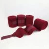Toklat Polo Wraps - Burgundy -Best Equestrian Supplies 545939 800 800