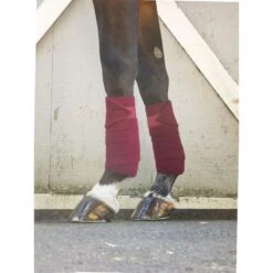 Toklat Polo Wraps - Burgundy 5 Toklat Polo Wraps - Burgundy -Best Equestrian Supplies 545940 800 800