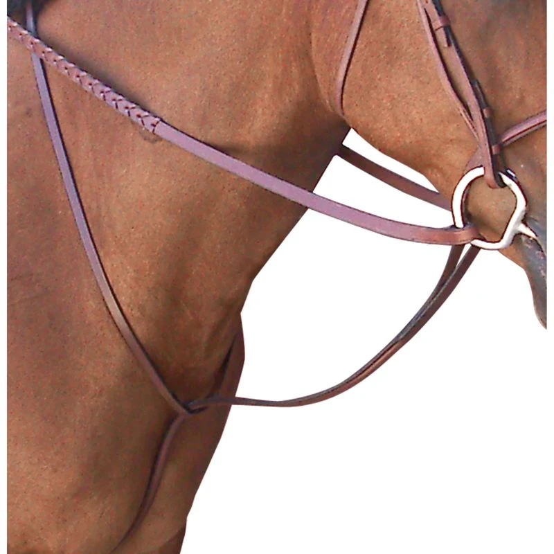Passport Plain Raised Standing Martingale - Mahogany 3 Passport Plain Raised Standing Martingale - Mahogany