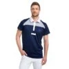 Cavalliera Men's Mosaic Short Sleeve Show Shirt - Navy Blue/Grey/White -Best Equestrian Supplies 558851 800 800