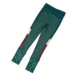 Shires Aubrion Kids' Eastcote Riding Tights - Dark Green -Best Equestrian Supplies 564117 800 800