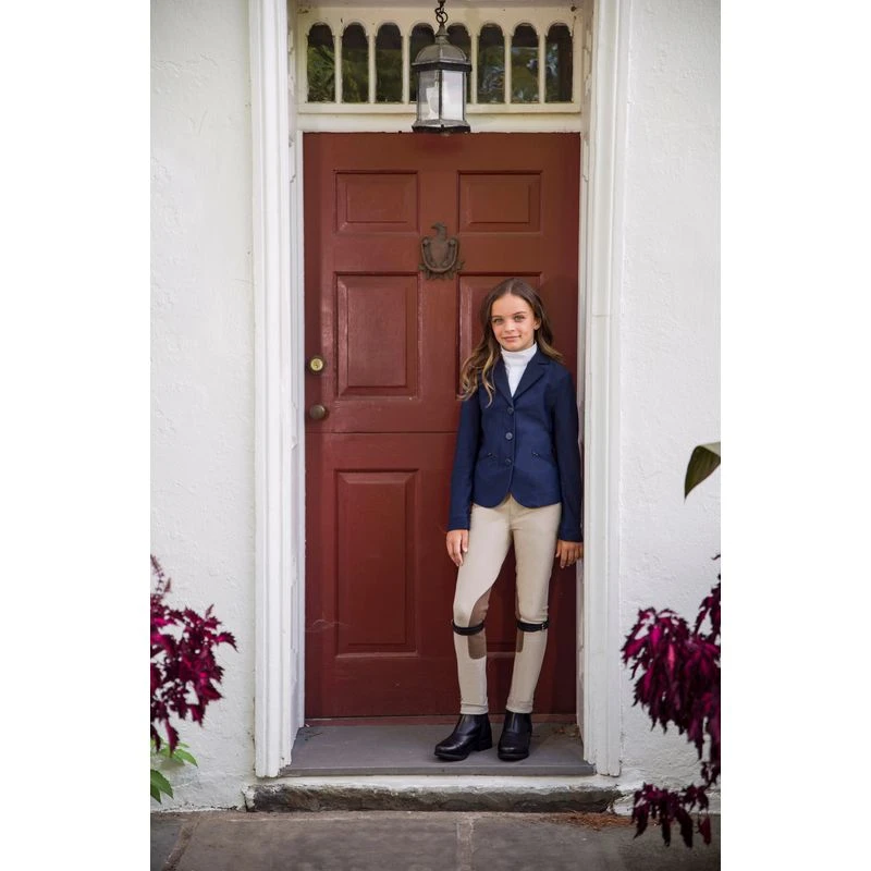 Shires Aubrion Kids' Goldhawk Show Jacket - Navy 3 Shires Aubrion Kids' Goldhawk Show Jacket - Navy