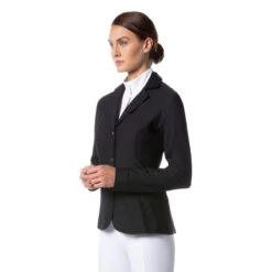 Kerrits Women's Affinity Aero Show Coat - Black -Best Equestrian Supplies 570114 800 800