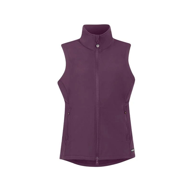 Kerrits Women's Transition Stretch Fleece Vest - Raisin 3 Kerrits Women's Transition Stretch Fleece Vest - Raisin