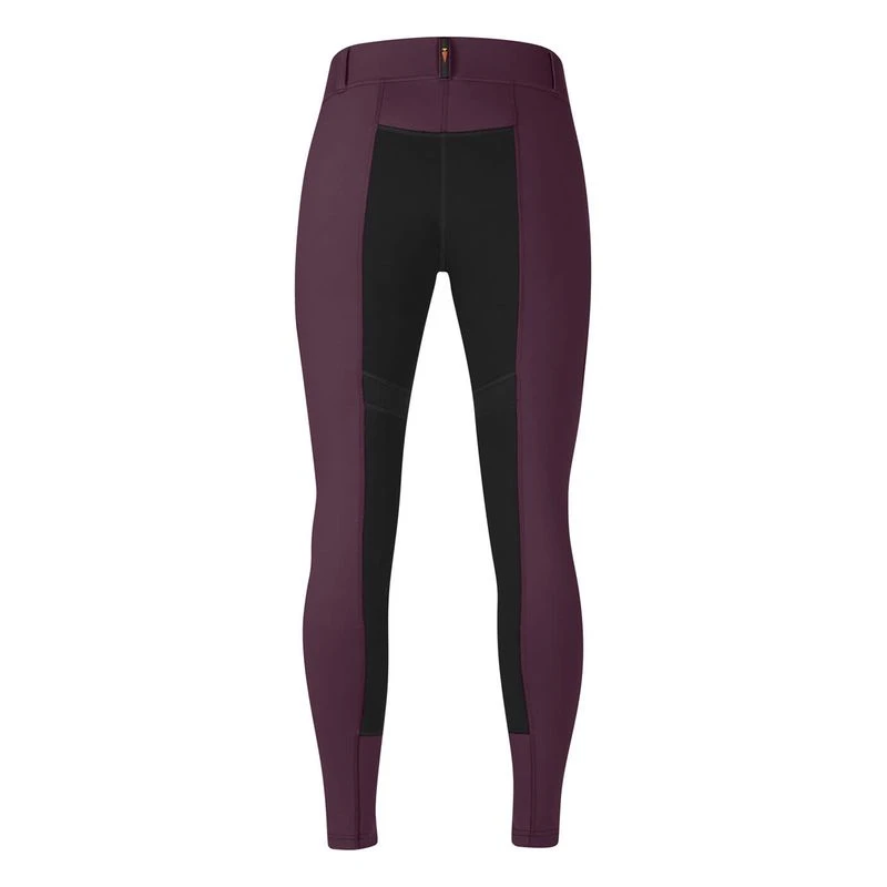 Kerrits Women's Flex 3.0 Full Seat Tights - Raisin 4 Kerrits Women's Flex 3.0 Full Seat Tights - Raisin - Image 2