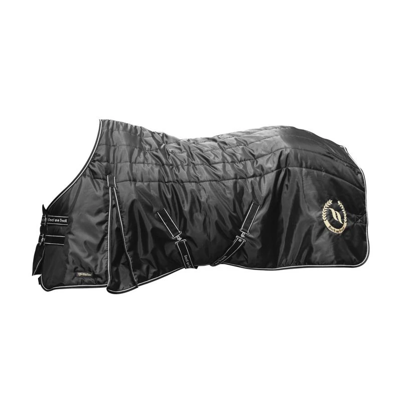 Back On Track Millie Woven Lining Stable Blanket 100g - Black 3 Back On Track Millie Woven Lining Stable Blanket 100g - Black