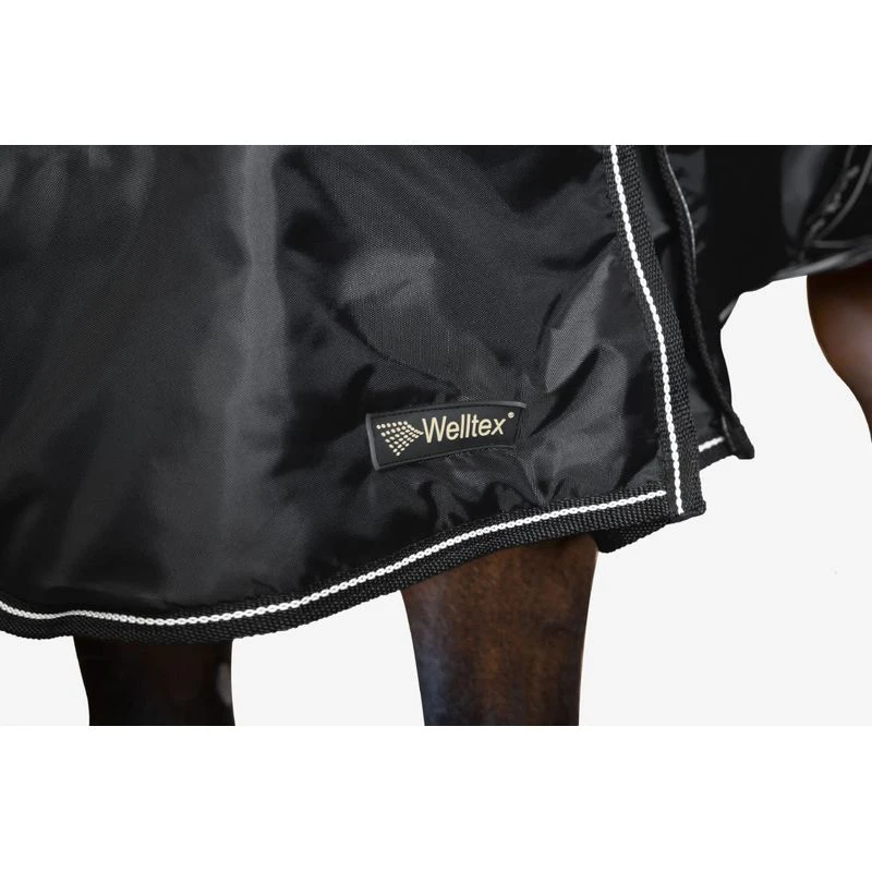 Back On Track Millie Woven Lining Stable Blanket 100g - Black 5 Back On Track Millie Woven Lining Stable Blanket 100g - Black - Image 3