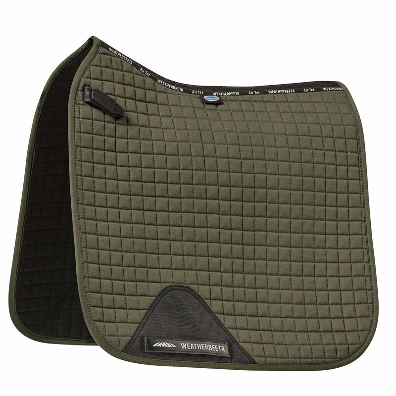 Weatherbeeta Prime Dressage Saddle Pad - Olive 3 Weatherbeeta Prime Dressage Saddle Pad - Olive