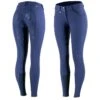 Horze Women's Grand Prix Full Seat Breeches - Patriots Blue