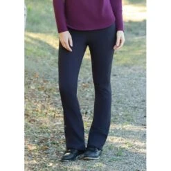 EQL Women's Warm Up Bootcut Tight - Black -Best Equestrian Supplies 581829 800 800