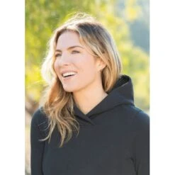 EQL Women's Weekender Fleece Hoodie Dress - Black -Best Equestrian Supplies 582425 800 800