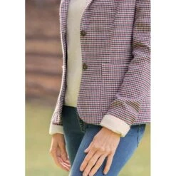 EQL Women's Hackney Check Blazer - Multi -Best Equestrian Supplies 582545 800 800