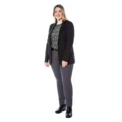 EQL Women's Ponte Blazer - Black -Best Equestrian Supplies 582574 800 800