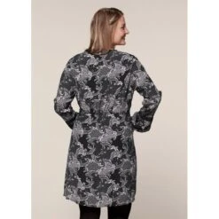 EQL Women's Ecovero Boheme Tunic Dress - Black Patchwork Paisley -Best Equestrian Supplies 582615 800 800