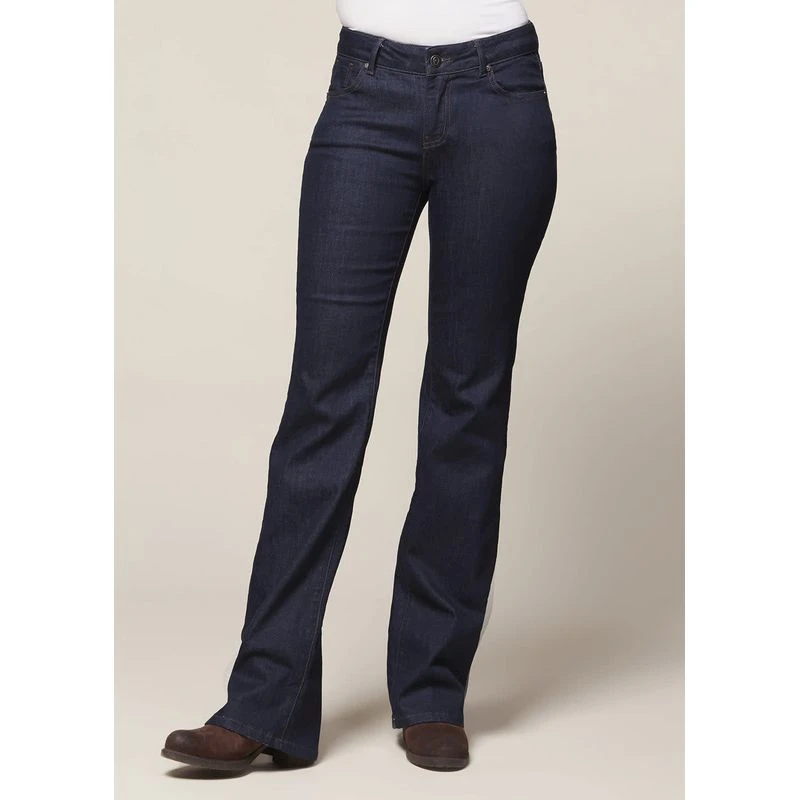 EQL Women's In Motion Bootcut Jean - Dark Rinse 5 EQL Women's In Motion Bootcut Jean - Dark Rinse - Image 3