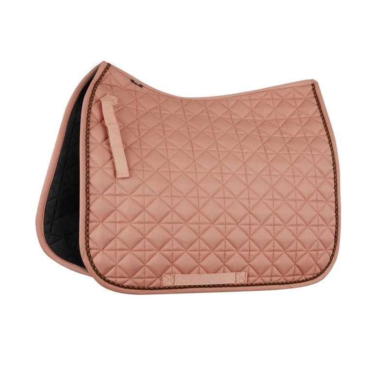 Horze Coventry Cooling Dressage Saddle Pad - Coral Pink 3 Horze Coventry Cooling Dressage Saddle Pad - Coral Pink